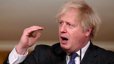 El primer ministro brit�nico, Boris Johnson.