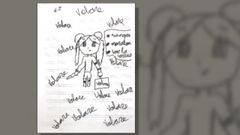 Un dibujo escolar de una ni�a de 11 a�os de Marbella demuestra los malos tratos de su madre
