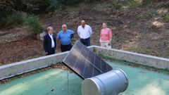 Visita de Manuel Pardo a Vilar, en Padrenda