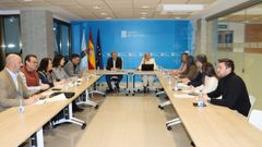 La comisi�n de coordinaci�n territorial de la Xunta se reuni� este martes.