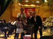 Erika Villca, ganadora del concurso