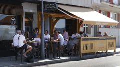 La hostelería de Sanxenxo ganará desde el sábado algo de aforo al bajar de nivel máximo a alto