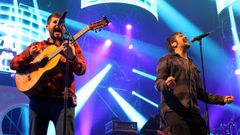 Estopa, en uno de los ensayos generales de su nueva gira, �Fuego�