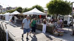Ambiente ya ayer por la tarde en la zona del paseo mar�timo de Camari�as 