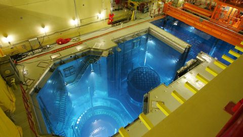 Una las plantas nucleares existenten en Angra, donde se produjo el ataque