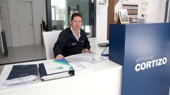 Jos� Manuel Cambre, gerente de Ventanosa, donde buscan personal administrativo 