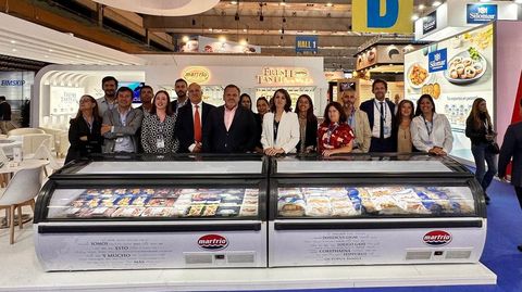 Representación de Marfrío en la Feria de Boston