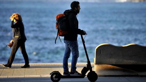 El pat�n el�ctrico irrumpe en la ciudad