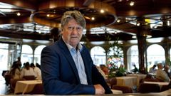 Antonio Taibo Cas�s, propietario desde el 2015 de la m�tica cafeter�a Manhattan de A Coru�a 