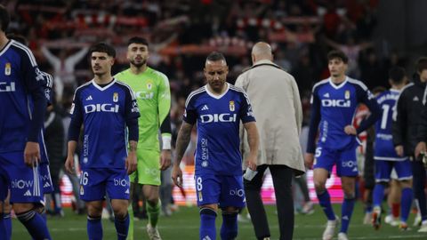 Derbi asturiano entre el Real Sporting de Gijon y el Real Oviedo en El Molin�n