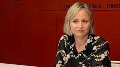 Marta Abal es concejala del PSOE en Santiago