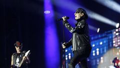 Klaus Meine liderando a Scorpions en su actuaci�n en el Resurrection Fest del 2018