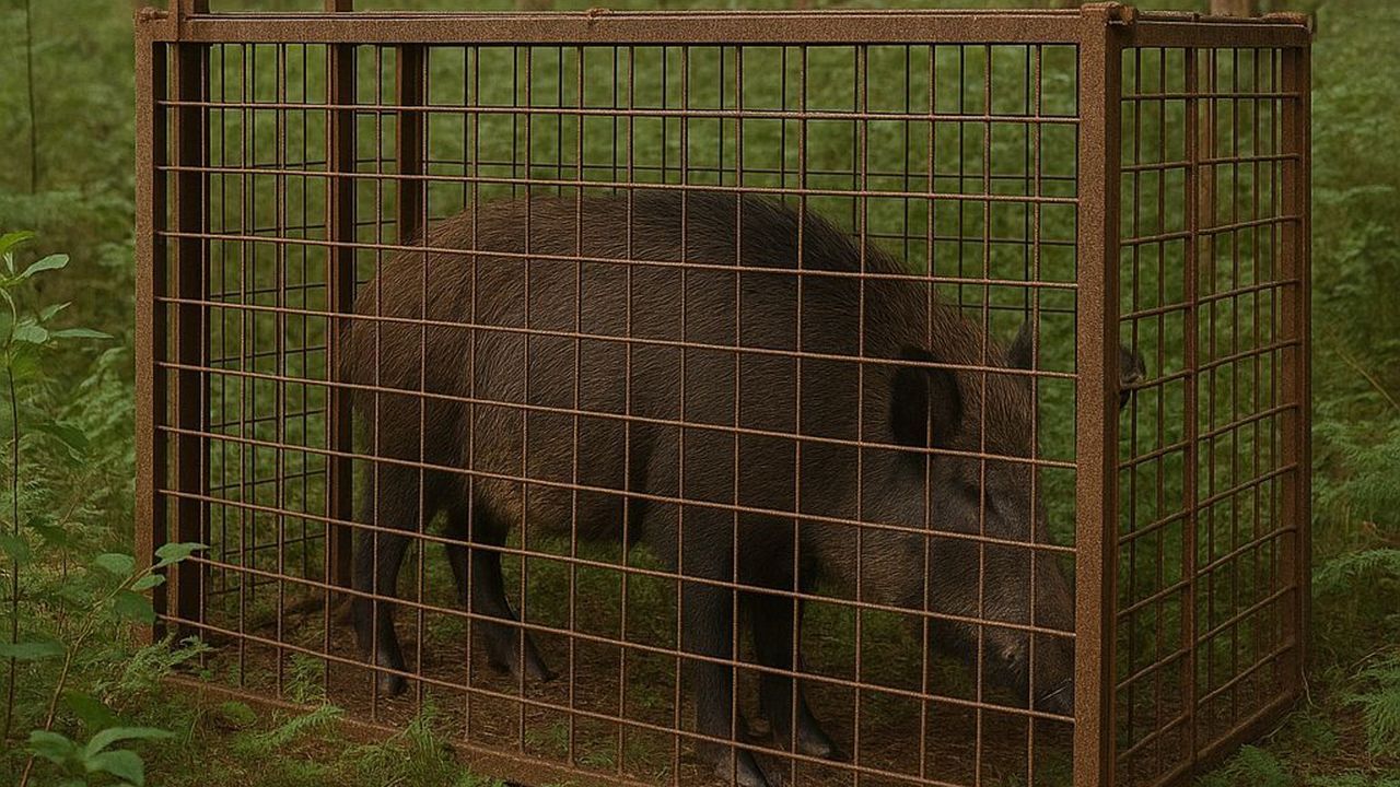 La Xunta autoriza la instalación de jaulas trampa para el control del jabalí en el entorno de Lugo