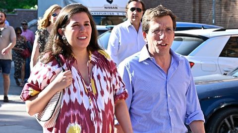 El alcalde de Madrid y su esposa, en una imagen reciente.