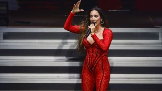 India Mart&iacute;nez, durante un concierto en el Starlite