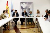 La donaci�n del archivo de O Penedo, ayer en el Gai�s. 