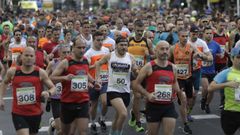 Participantes de una de las ediciones del C21, durante una de las carreras.