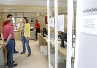 La alcaldesa visit� todos los servicios al principio de mandato. 
