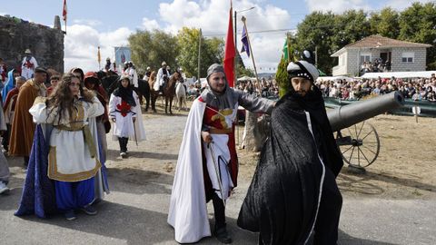 Los protagonistas ponen todo el entusiasmo para dar realismo a la recreación
