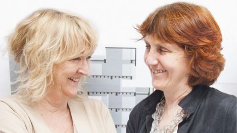 Yvonne Farrell y Shelley McNamara