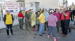 La cofrad�a de Louriz�n se opuso la semana pasada a los vertidos desde la EDAR a la r�a. 