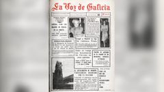 Portada de La Voz de Galicia del 26 de septiembre de 1976.