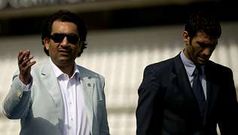 Abdullah Bin Nasser Al-Thani y Sanz, en La Rosaleda