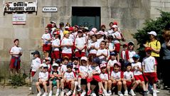 Los alumnos del colegio San Francisco Javier cubren el �ltimo tramo del Camino
