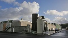 Una imagen del pol�gono industrial de Bai�n, en Vilanova de Arousa