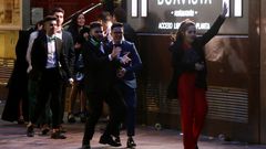 Primeras escenas del 2018 en A Coru�a