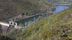 Foto de archivo del embalse en el r�o Tambre