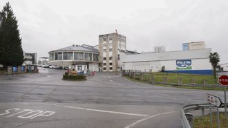 Imagen actual de la f�brica, que est� en manos de Lactalis