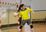 La portera Eva Lema fue titular el a�o pasado en el Viaxes Amarelle, con el que descendi�. 