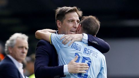 Celta-Real Sociedad (2-2) de Primera el 21 de mayo del 2017.