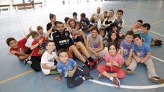 Campamento infantil en Mondo�edo del a�o 2015