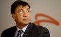 El magnate del acero Lakshmi Mittal.