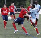 Los futbolistas chantadinos debutaron en pretemporada.