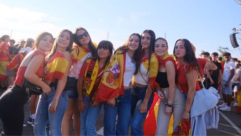 La final de la Eurocopa entre Espa�a e Inglaterra en Gij�n