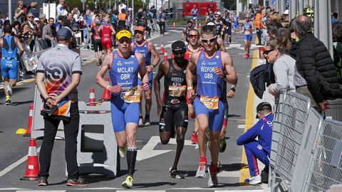 Imagen de archivo del mundial ITU Multisport celebrado en Pontevedra en el ao 2019