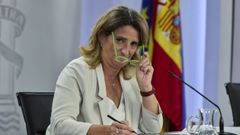La ministra para la Transici�n Ecol�gica, Teresa Ribera