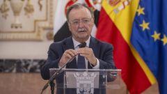 El presidente ceut�, Juan Jes�s Vivas, durante una intervenci�n el pasado 19 de agosto.