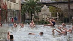 Piscina de As Burgas en una imagen de archivo
