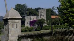 Vista del pazo de Meir�s, que se encuentra situado en el municipio de Sada