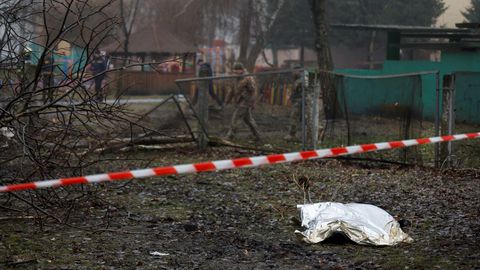 Accidente de helic�ptero con 16 fallecidos en la zona de Kiev 