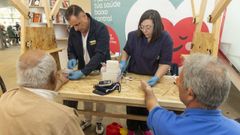 Controles realizados este jueves en el mercado.