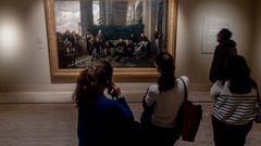 James Tissot El Crculo de la Rue Royale 1866 leo sobre lienzo, 175  281 cm Pars, Muse d?Orsay.  Muse d'Orsay, Dist. GrandPalaisRmn / Patrice Schmidt Museo Thyssen-Bornemisza, exposicin Proust y las artes
