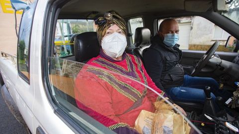 Los Reyes, a su paso por Laxe