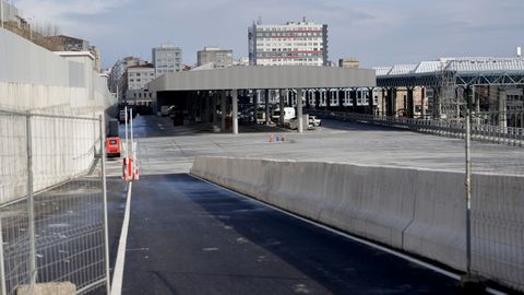 Estaci�n de autobuses de la intermodal de A Coru�a