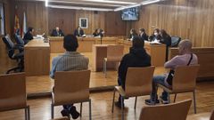 Dos de los acusados vivían de okupas en un piso a apenas 200 metros de la comisaría
