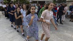 Arume de Cain bailar hoy en el encuentro de msica y baile tradicional en A Laracha